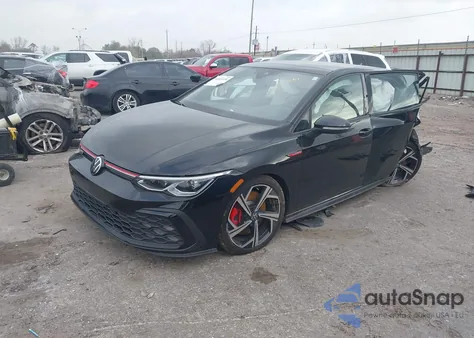 2024 Volkswagen Golf Gti 2.0T Se z USA, uszkodzony, nr VIN WVW3A7CD7RW230095